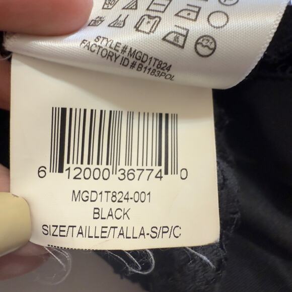 BCBG generation size small black lace cropped dress shirt w tank #3710￼ - Picture 5 of 7